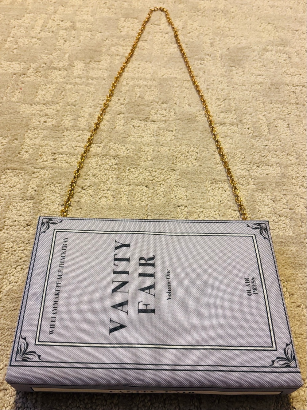 LET THEM EAT CAKE - VANITY FAIR BOOK PURSE